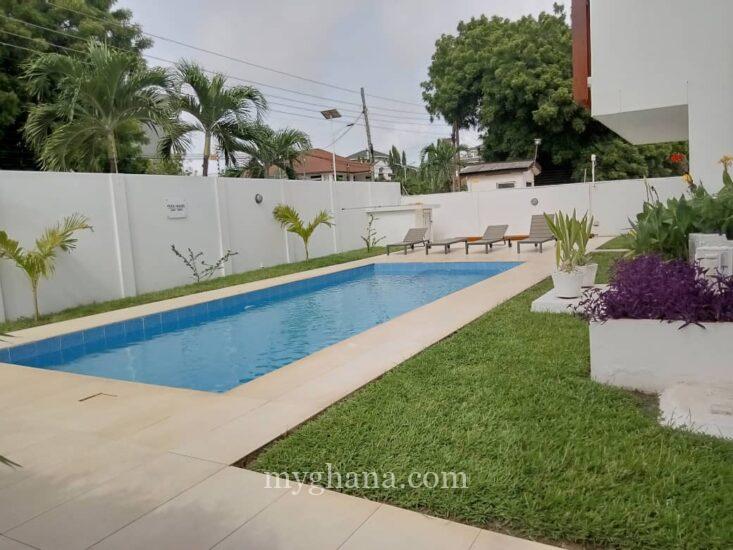 1 bedroom furnished apartment for rent at Cantonments in Accra