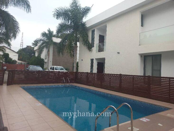3 bedroom townhouse for rent near Alisa Hotel at North Ridge in Accra