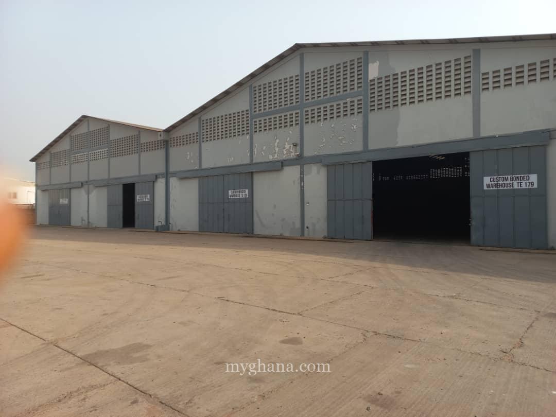 1500 sqm warehouse for rent or lease near Nestle in Tema, Ghana