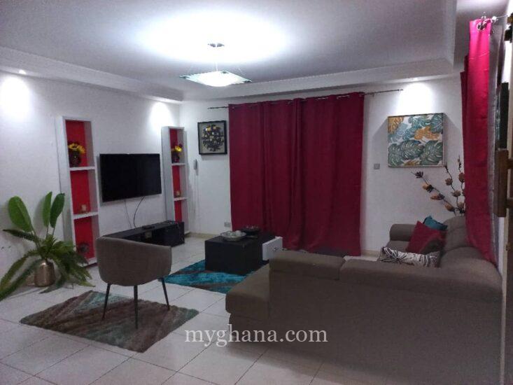 3 bedroom furnished apartment for rent at North Ridge in Accra, Ghana