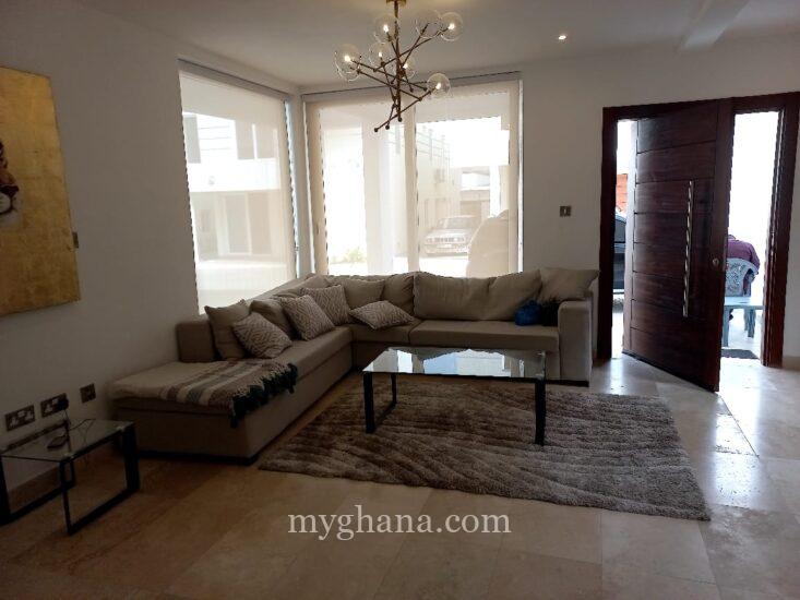 4 bedroom furnished townhouse for rent at Ridge in Accra