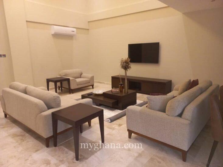 Fully furnished 3 bedroom apartment for rent in Airport Residential Area Accra