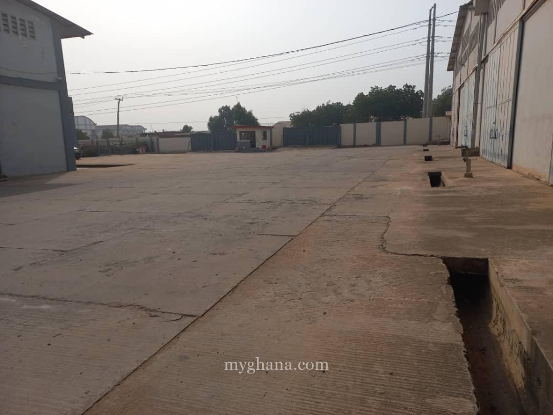 1500 sqm warehouse for rent or lease near Nestle in Tema, Ghana