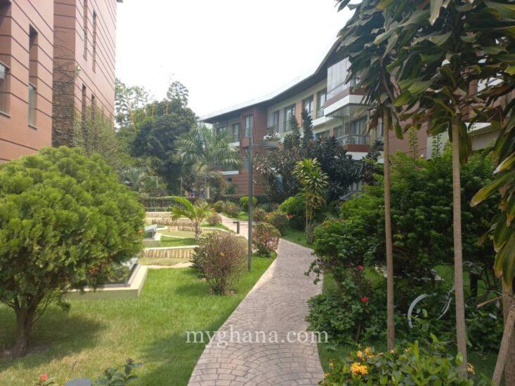Furnished one bedroom apartment for rent at Pearl in City, Cantonments