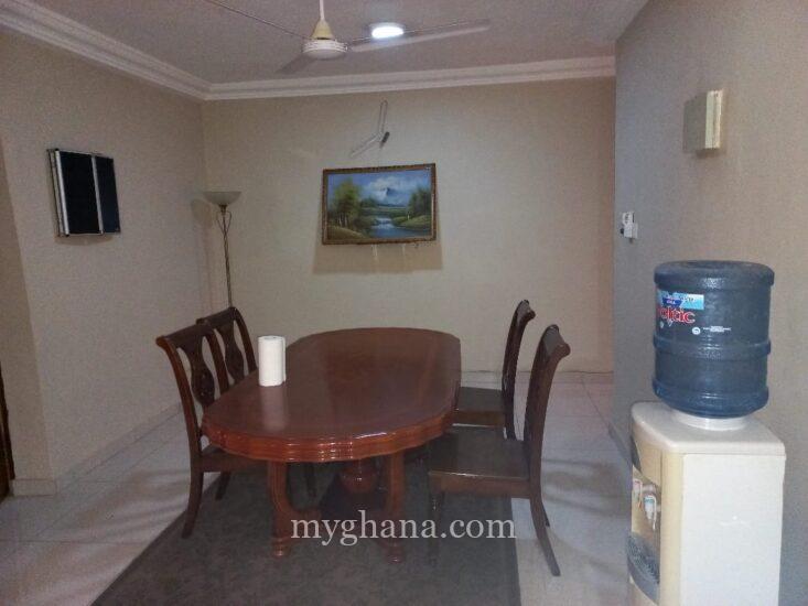 4 bedroom furnished house with garden for rent at North Legon in Accra, Ghana
