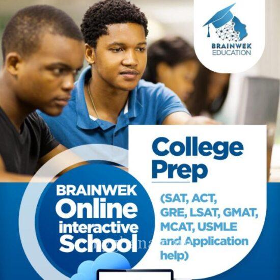College Prep – SAT, ACT, GRE, GMAT and college application support