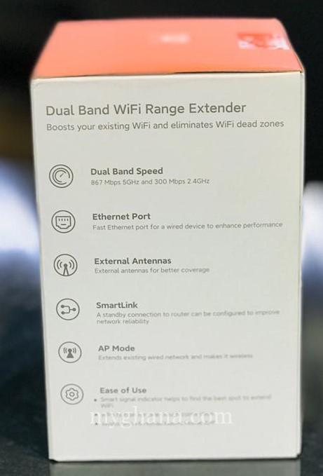 Mi WiFi Range Extender AC1200 Wireless Dual Band