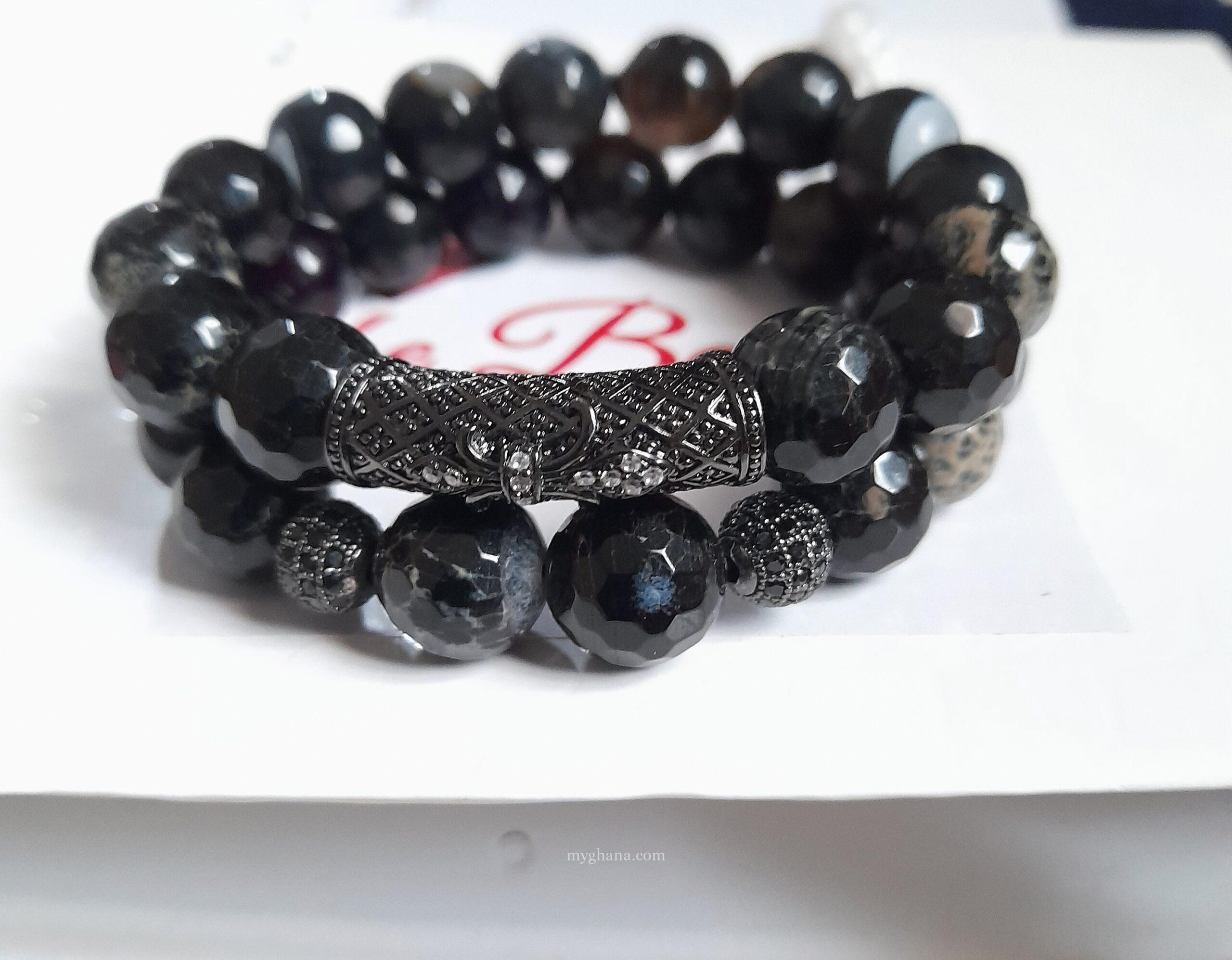 Men’s beaded bracelets