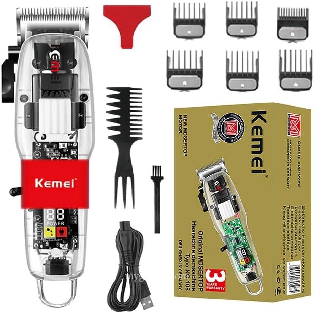 Rechargeable hair clippers