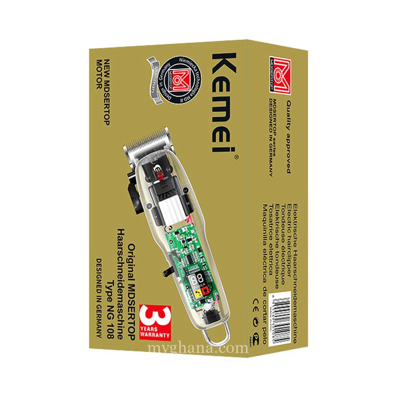 Rechargeable hair clippers