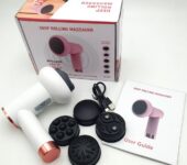 Deep rolling rechargeable body massager
