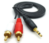 Dual Rca (Red and White) to Male/Female 6.5mm/3.5mm Cables