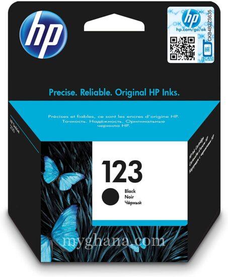 HP 123 ORIGINAL BLACK FOR DESKJET PRINTERS