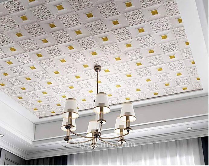 3D foam panels for ceiling and walls