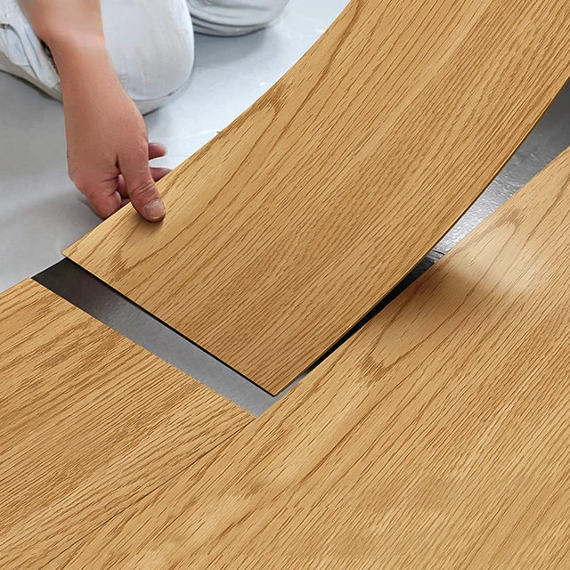 Pvc self adhesive floor tiles