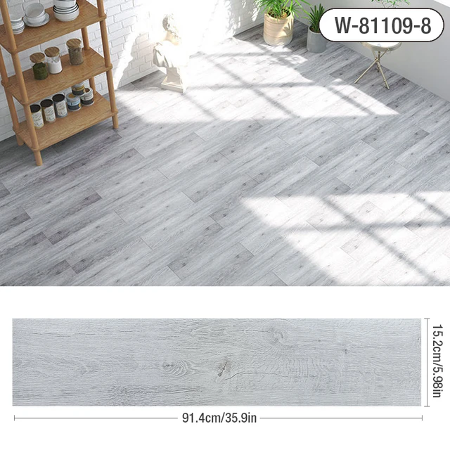 Pvc self adhesive floor tiles