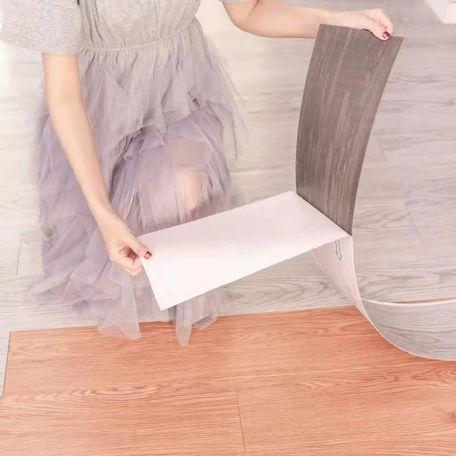 Pvc self adhesive floor tiles