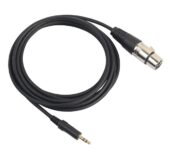 DURABLE 3.5mm Jack to MALE/FEMALE Boom Mic, Shotgun Cables