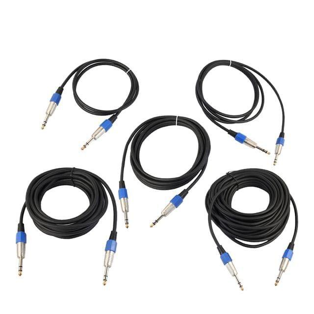 PRO 6.5mm Jack to Jack (Mono/Stereo) Cables