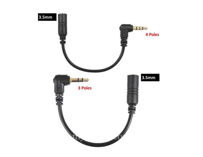 3.5mm 4poles/3poles Converter/Adapter Cables