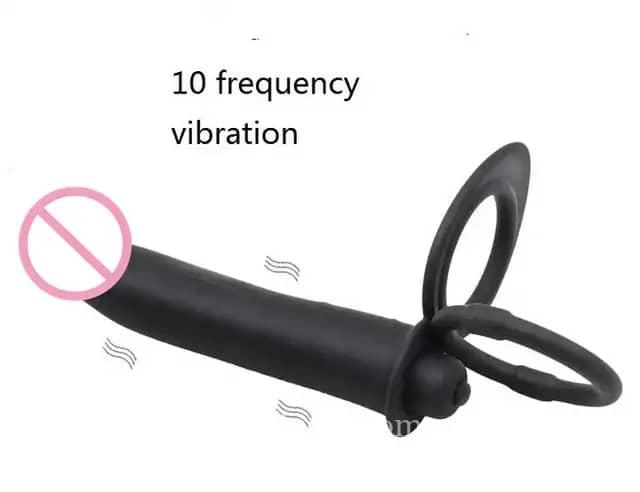 Anal Bullet Vibrator with Ring