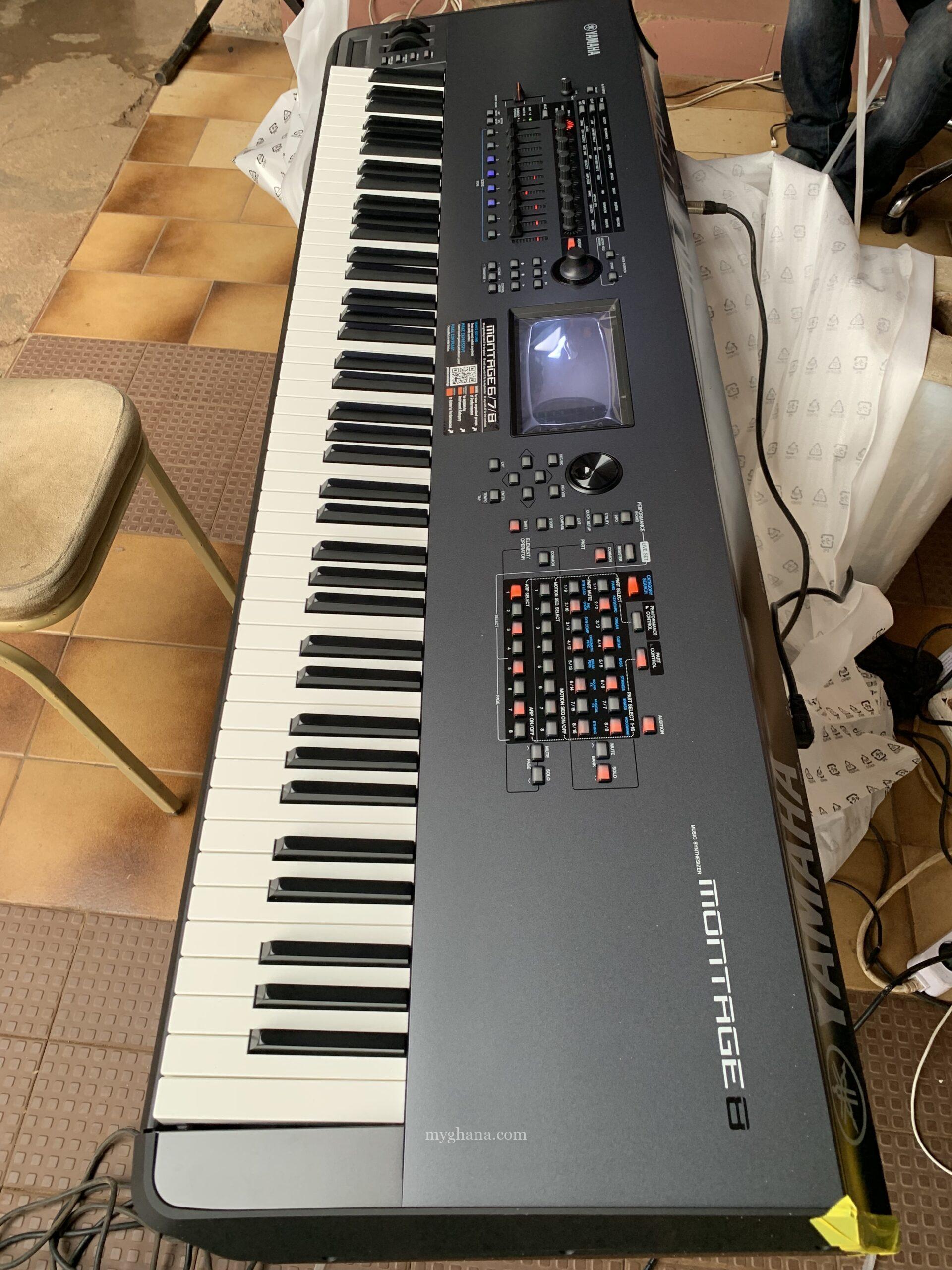 Yamaha keyboard montage 8