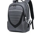 Multifunctional Laptop Backpack – Ash and Black