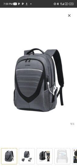 Multifunctional Laptop Backpack – Ash and Black