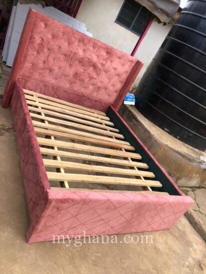 Material Double Bedframe