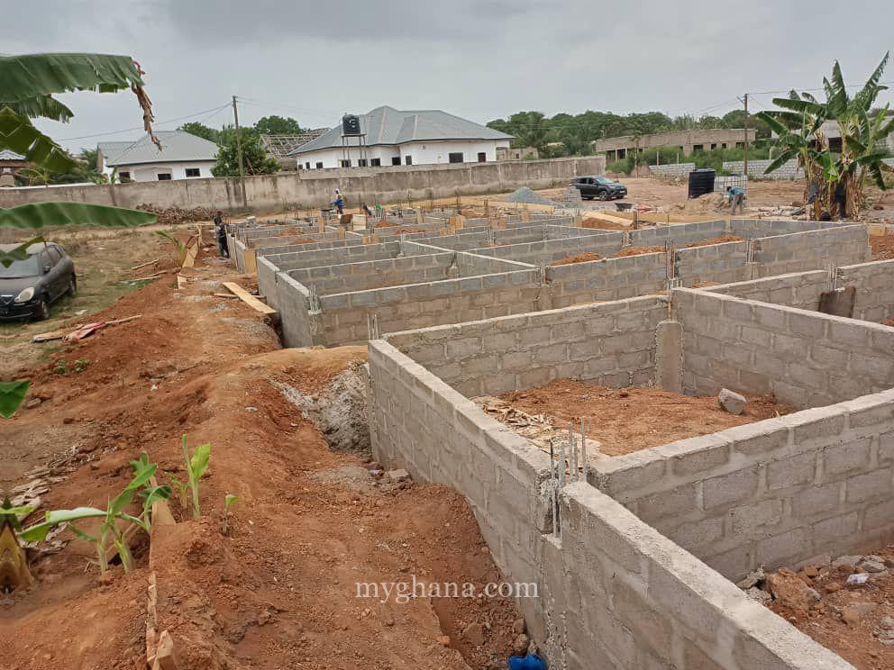 Land for sale at Oyibi, opp Valley View Uni.