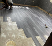 Pvc floor tiles