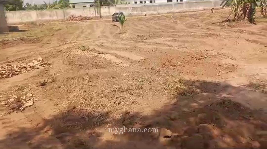 Land for sale at Oyibi, opp Valley View Uni.