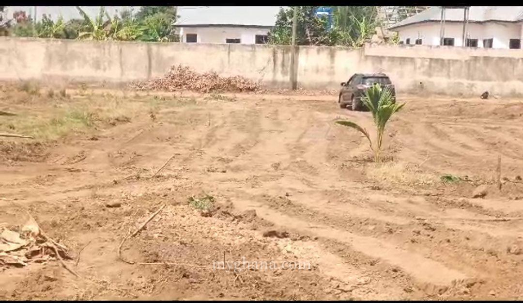 Land for sale at Oyibi, opp Valley View Uni.