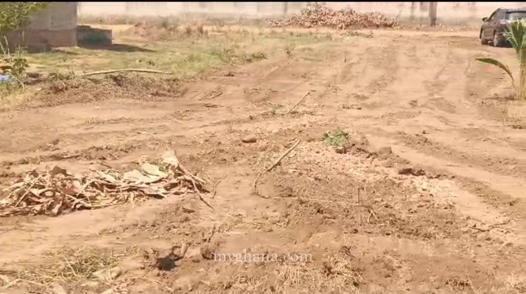 Land for sale at Oyibi, opp Valley View Uni.