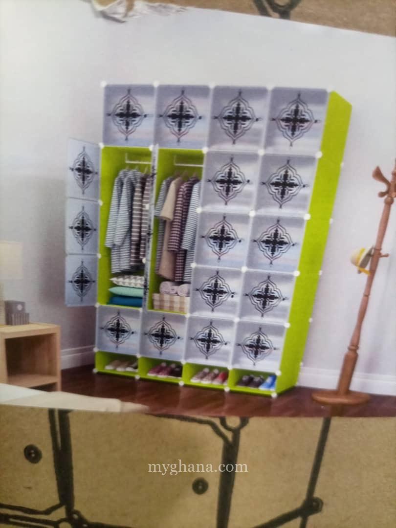 20 cubes plastic wardrobe
