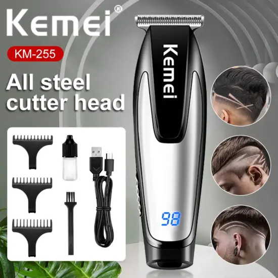 Rechargeable cordless hair clippers