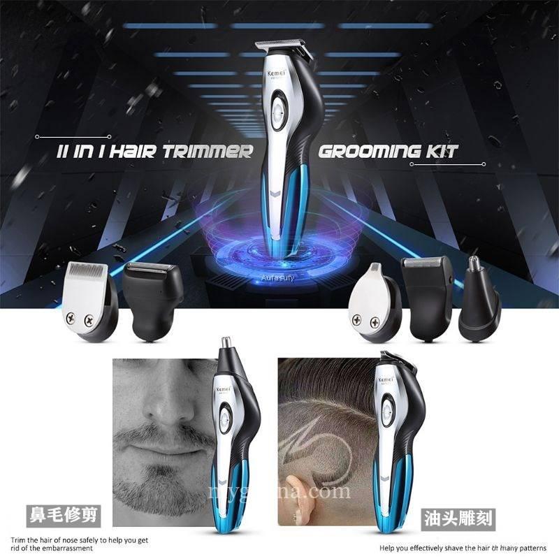 Cordless hair shaver
