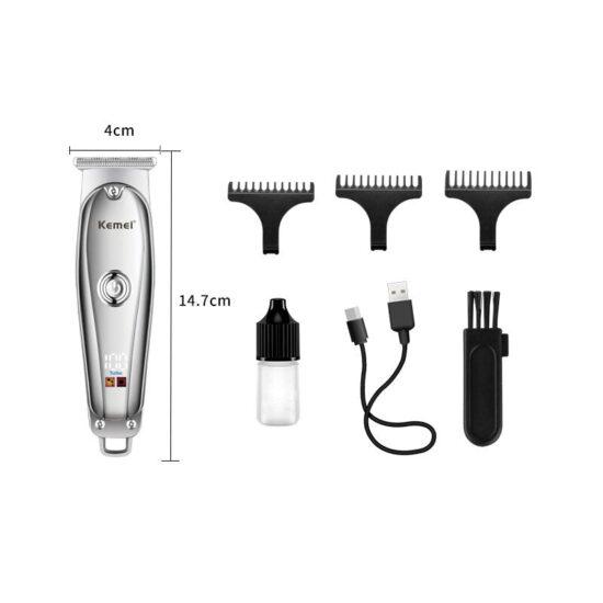 Professional cordless hair clippers