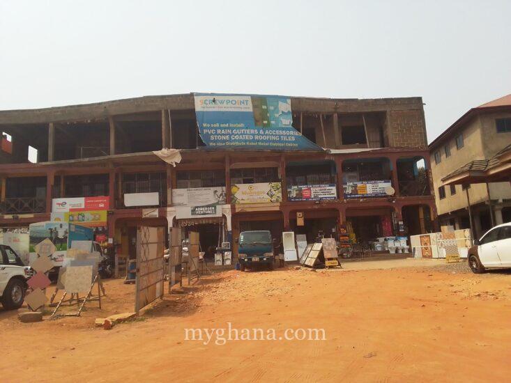 3storey building for sale at Ashaiman roundabout