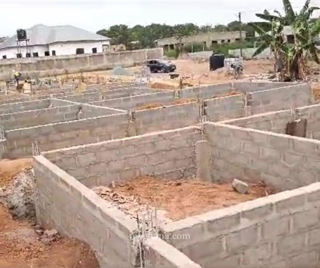 Land for sale at Oyibi, opp Valley View Uni.