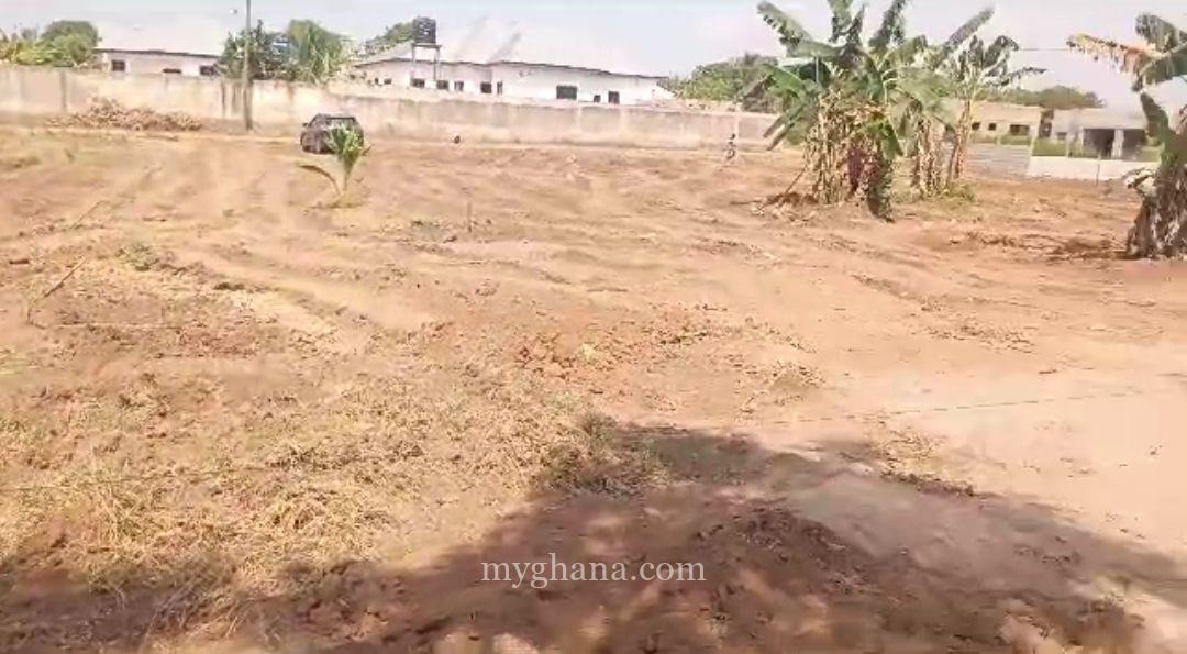 Land for sale at Oyibi, opp Valley View Uni.