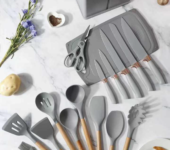 Silicon Ladle set with knives