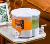 Turntable Beverage Dispenser Water Jug For Lemonade Juice