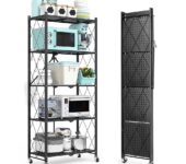 Metal Foldable 5 Tier Rack