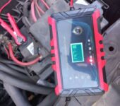 Car Battery Charger 12v, Intelligent Pulse Repair LCD Display