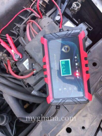 Car Battery Charger 12v, Intelligent Pulse Repair LCD Display