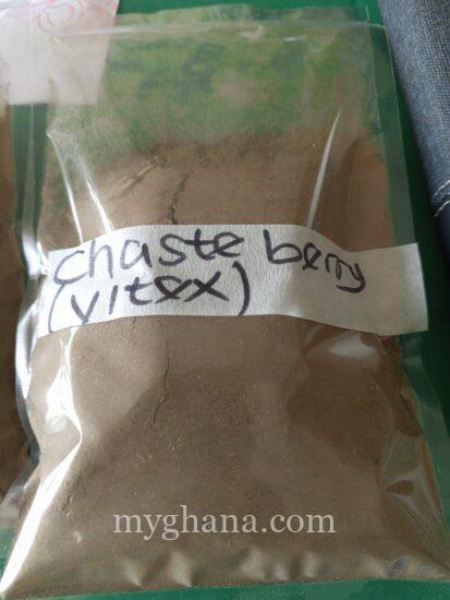 Chaste berry (Vitex) powder