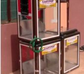 Commercial popcorn machine