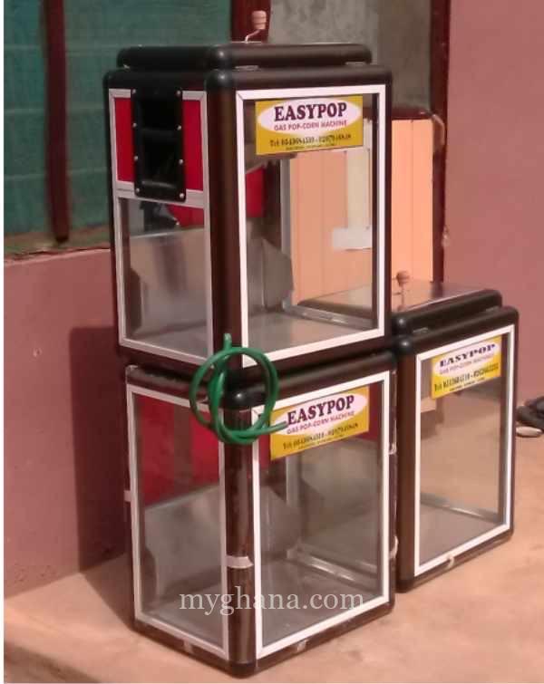 Commercial popcorn machine