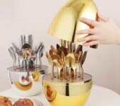Golden Egg 24pcs cutlery set